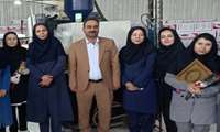 بازدید مدیرکل دفتر زنان و خانواده استانداری خراسان رضوی از شهرک صنعتی کاویان فریمان